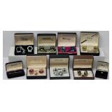 Gentleman's Cuff Links & Tie Clips and Tacks