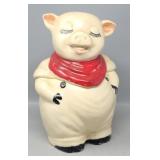 Early Shawnee Pottery Smiley Pig Cookie Jar