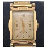 Bulova 10K Rolled Gold Plate Watch - Running