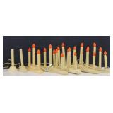 Vintage Window Christmas Candles (5 sets)