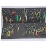Collection of Fishing Trolling Lures, Squids,