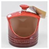 Le Creuset Red Salt Crock