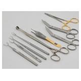 Surgical Instruments: Double Pronged Hooks...