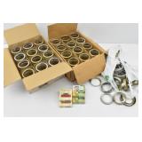 (2 dz) Pint Canning Jars w / Rings &