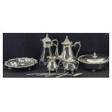 Ornate Silver Plate: Countess Teapot / Coffee ...