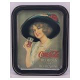 1972 Coca-Cola Tray Hamilton Girl