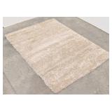 Eyelash Shag 5 x 7 Tan Area Rug made in Turkey