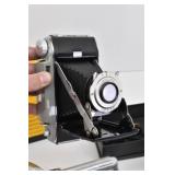 1955 Kodak Tourist II Camera  in Box, Film, Flash