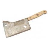 Village Blacksmith Meat Cleaver Primitive Antique