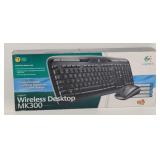 Logitech Wireless Desktop MK300 Keyboard - Mouse