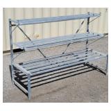 Three Tier Nursery / Greenhouse Display Rack 6