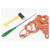 Central Forge Axe, 26" Screwdriver, Extension Cord