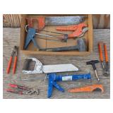 Pipe Cutters, Pipe Saw, Nail Pullers, Caulk Guns