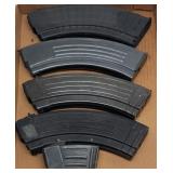 (4) AK Magazines: (3) 30-Rd, (1) 10-Rd