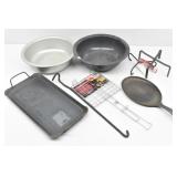 Camping Cookware / Dish Pans / Grill Basket