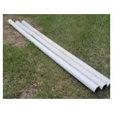 (3) HDPE 4" Dia. Pipes, 9.5 Ft.