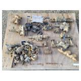 Large Brass Salvage Lot: Backflow, Valves...
