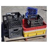 Various Plastic Crates / Organizers