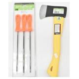 Pittsburg 1.25lb Axe & Chain Saw File Set