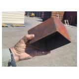 (150+) Steel Fence Post Caps 5.5"