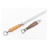 R.H. Forschner Knife Sharpening Steel & Wood ...