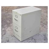 Hon 2 Drawer Metal Filing Cabinet