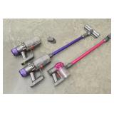 (2) Dyson Stick Vacuums + Extra Power Head