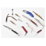 Pocket Knife Collection, Nail Clippers &