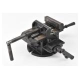 2-Way Cross Slide Drill Press Vise 4"