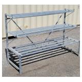 Three Tier Nursery / Greenhouse Display Rack 6