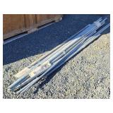 Chainlink Top Rail, Posts + 1 Copper Pipe