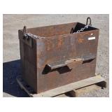 Heavy Steel Tractor Box for Weight / Tools