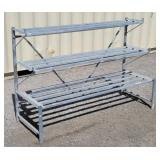 Three Tier Nursery / Greenhouse Display Rack 6