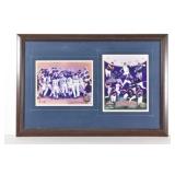 2001 World Series Framed Picture