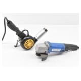 Angle Grinder 4 1/2" & Heat Gun #775