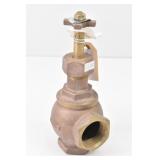 Aqualine AV-125 1 1/4" Brass Angle Valve