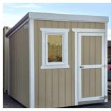 Custom Built Lighted & Wired Storage Shed