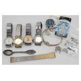 (6) Watches Non-Running for Parts / Repairs, plus
