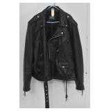 FMC Leather Thinsulate Motorcycle Coat Men