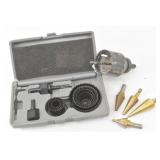 Drill Master Hole Saw Set, Conical Step Drill Bits