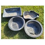(4) Livestock Troughs / Water / Feed Troughs