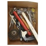 Tools: Mallet, Hammers, Hacksaw, Wire Wheel Brush
