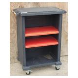 Rolling Metal 32"  Shop Cart