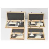 4 Digital Micrometers 0 to1" 1" to2" 2" to3" 3to4"