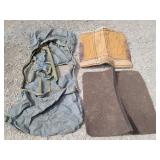 2 Saddle Pads & Cloth Saddle Bags