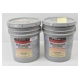 (2) 5gal Interior Latex Semi-Gloss Enamel