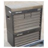 Craftsman Double Stack Toolbox Full of Tools
