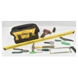 DeWalt Tool Bag w/ Tools: Hammer, Pliers...