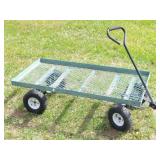 Steel Mesh Garden Cart / Utility Wagon