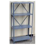 30" 4 Shelf Metal Rack